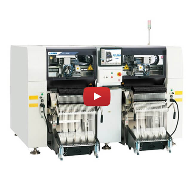 JUKI FX-3R Pick and place machine  