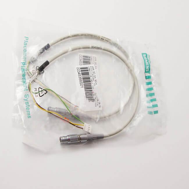 00345356S02 SMT Siemens machine feeder power line/feeder Silver head power cable