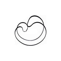 1305-3GT-9 Belt for SMT fuji XP241/242/243 U Axis belt