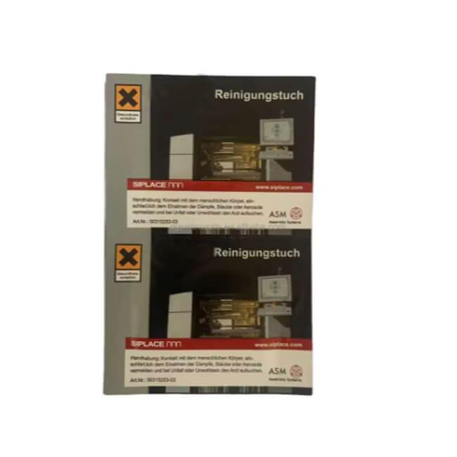 00315253-03 Siplace Cleaning Tissue PAK 20 ST Siemens ASM machine spare part